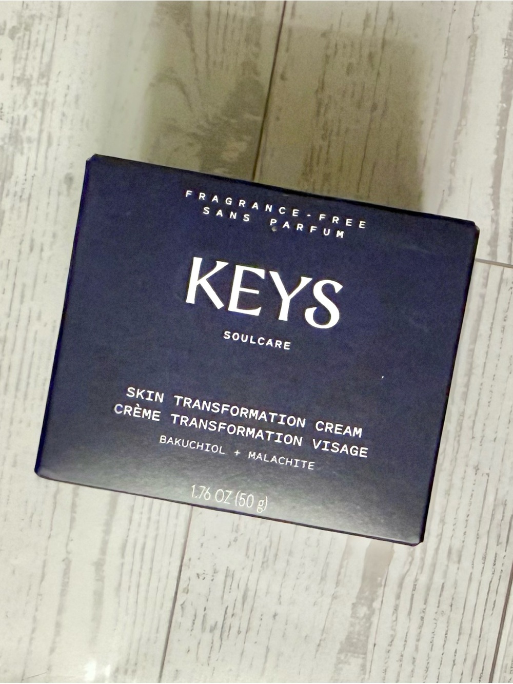 Keys Soulcare Skin Transformation Cream New and Sealed Fragrance Free Skincare